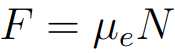 Fórmula para a força de atrito estático que será usada nos exercícios do artigo.