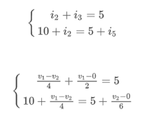 Simplificação das equações pelo método nodal
