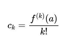 Termo geral do Polinômio de Taylor. 