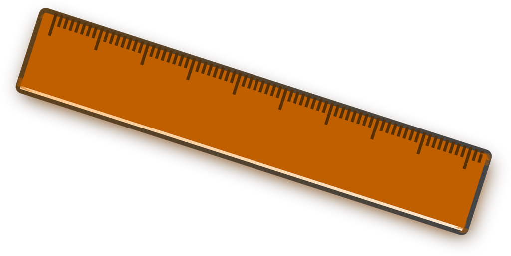 figura ilustrativa de uma régua para abordagem de unidades medida para a introdução do que é 1 anos luz.